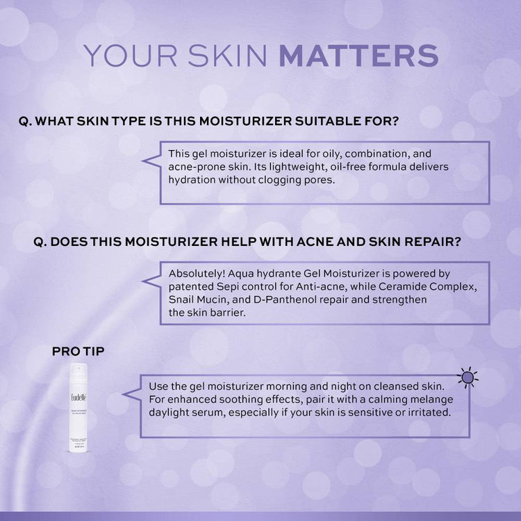 Aqua Hydrante Gel Moisturizer