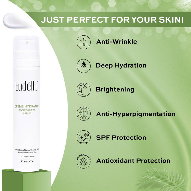 Crème Hydrant Moisturizer Lotion with SPF 15