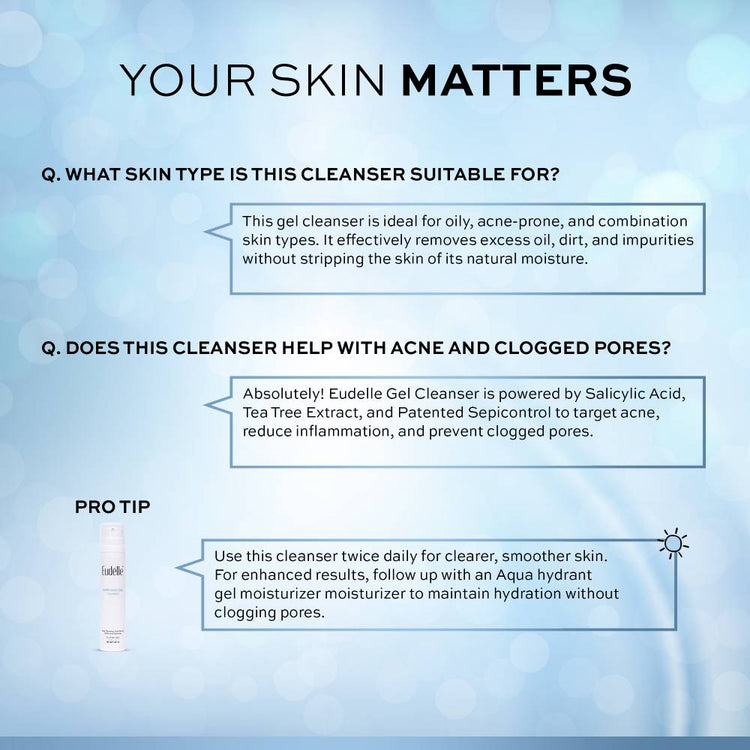 Serenade Gel Cleanser – Your Daily Defense Against Acne and Oil