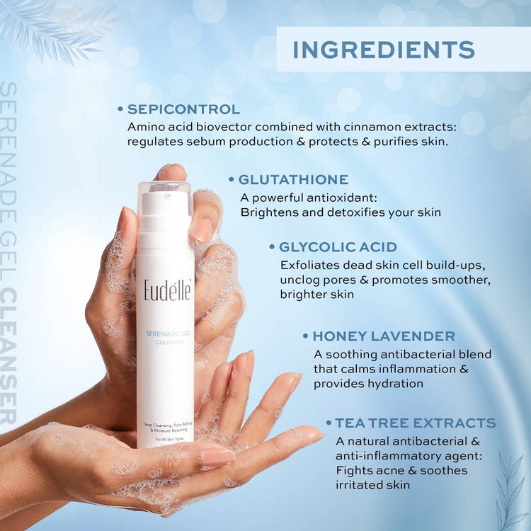 Serenade Gel Cleanser – Your Daily Defense Against Acne and Oil