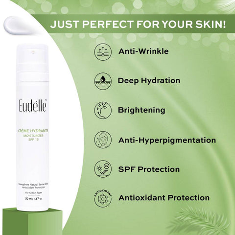 Crème Hydrant Moisturizer Lotion with SPF 15
